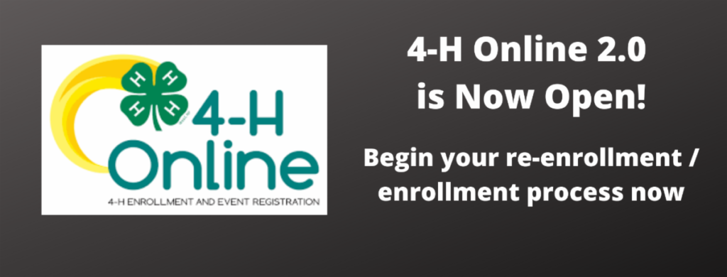 4-H Online is Now Open for Enrollments