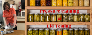 Pressure Canning & Lid Testing